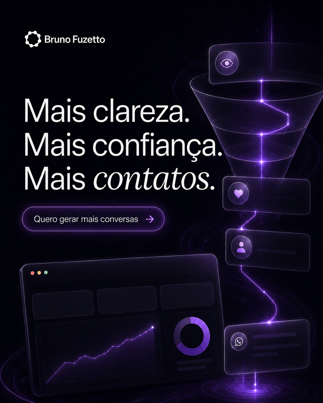 Peça criativa da Bruno Fuzetto Labs — composição 04