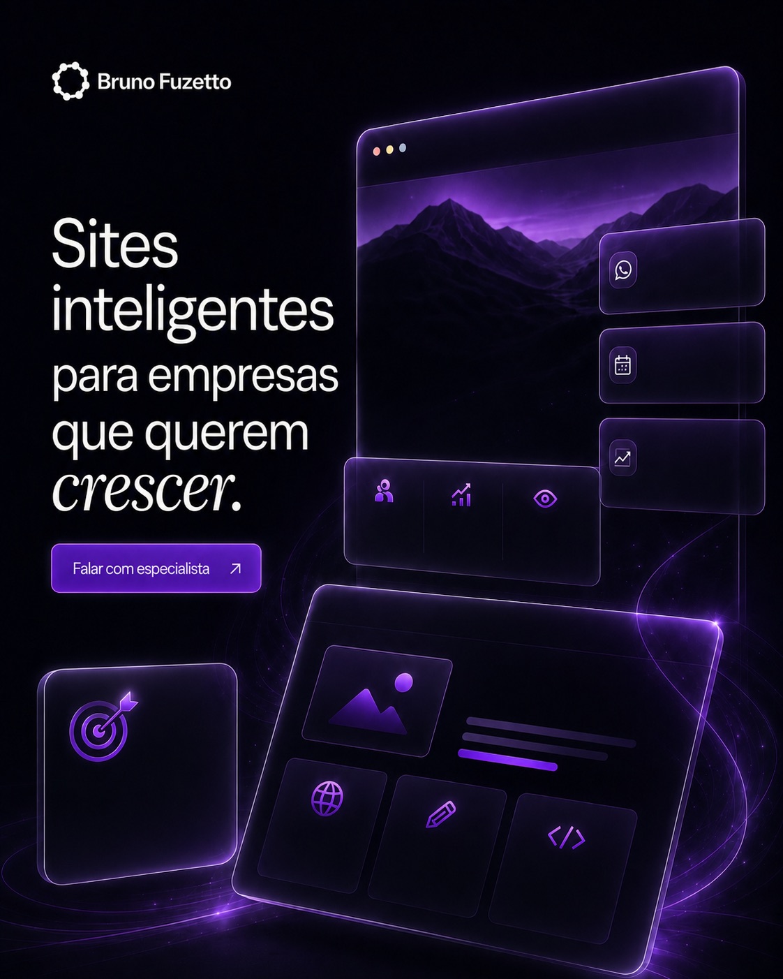 Peça criativa da Bruno Fuzetto Labs — composição 05