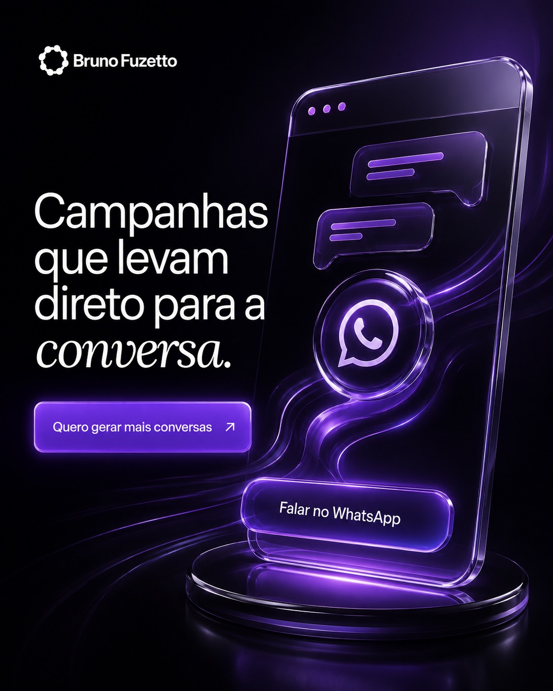 Peça criativa da Bruno Fuzetto Labs — composição 11
