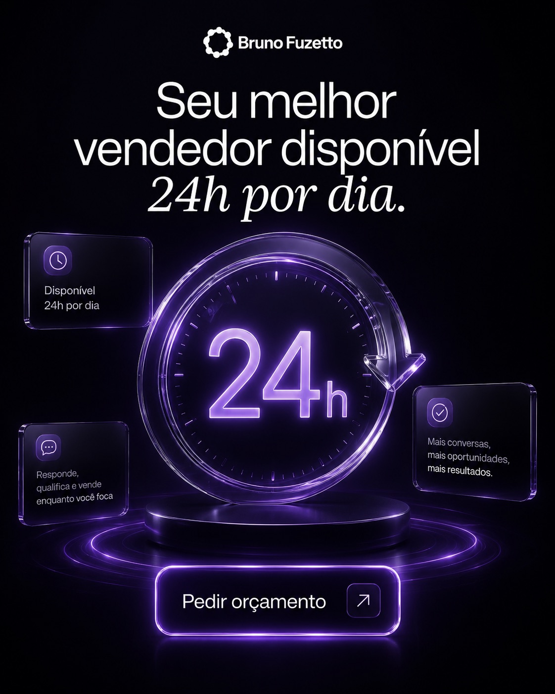 Peça criativa da Bruno Fuzetto Labs — composição 13