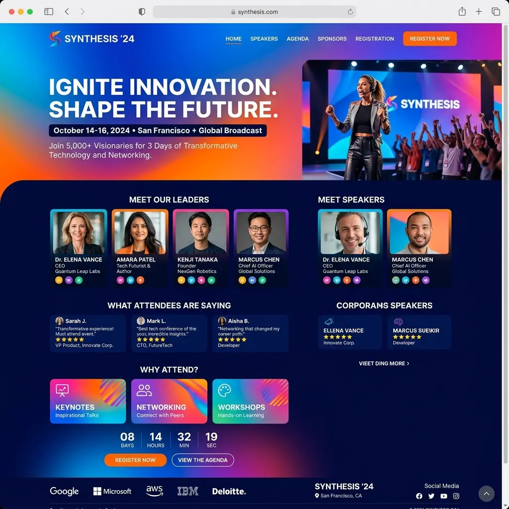 Ideia de Projeto — Visionary Summit